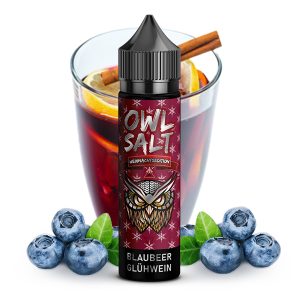 OWL Salt - Blaubeer Glühwein Aroma 10 ml