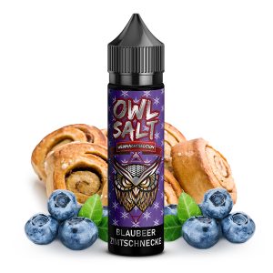 OWL Salt - Blaubeere Zimtschnecke Aroma 10 ml